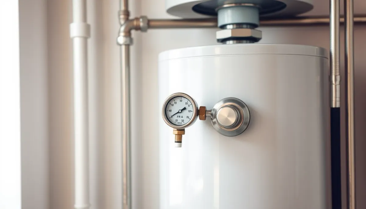 Installation d'un réducteur de pression sur l'arrivée d'eau d'un chauffe-eau