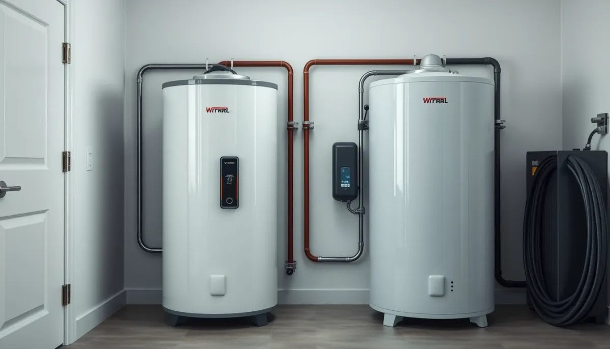 Comparaison entre un chauffe-eau électrique classique et un chauffe-eau thermodynamique